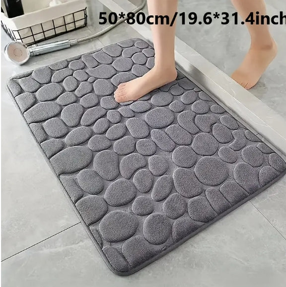 Tapis de sol antidérapants et absorbants pour salle de bain