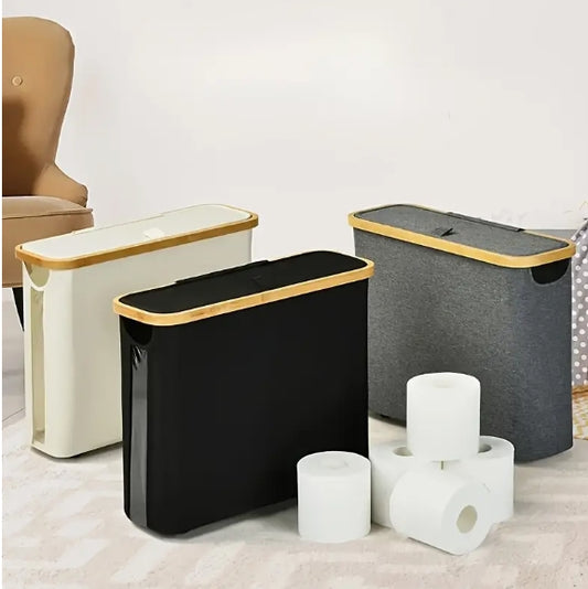 Porte-Papier Toilette en Bambou