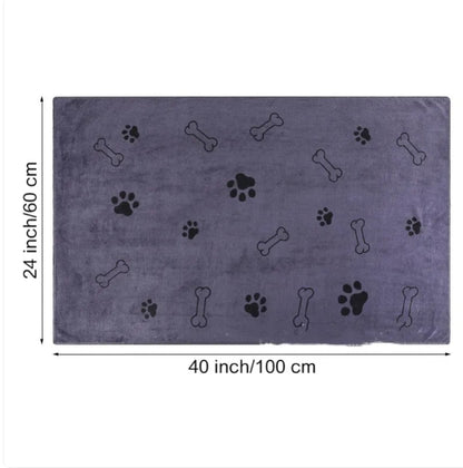 Serviette de bain pour animaux