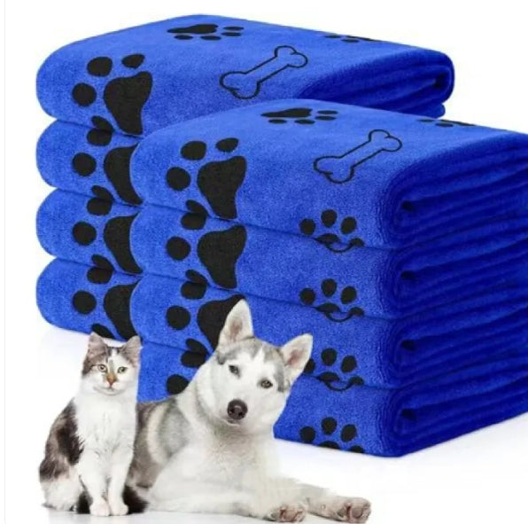 Serviette de bain pour animaux