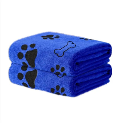 Serviette de bain pour animaux