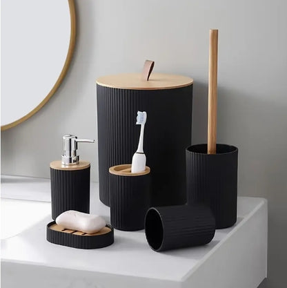 Ensemble d'accessoires de salle de bain